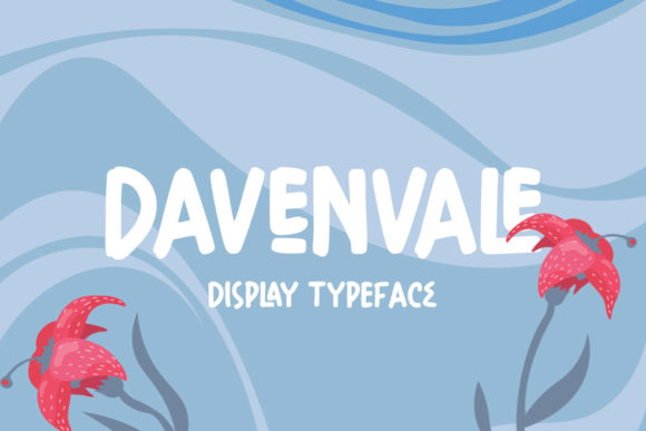 Davenvale: A Playful Display Font for Creative Projects