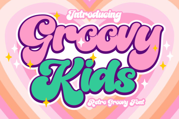 Groovy Kids: A Charming Typeface for Creative Projects