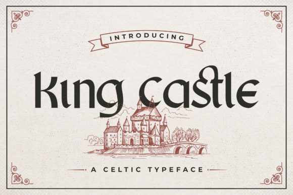 King Castle: A Unique Celtic-Inspired Display Typeface