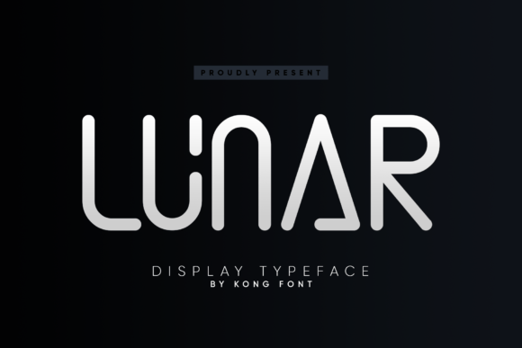 Lunar: A Modern and Playful Display Font for Creatives