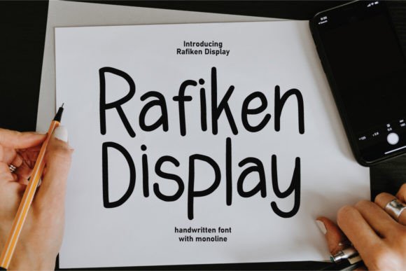Rafiken Display: Capturing Playful Retro Charm