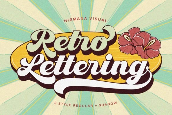Retro Lettering: A Cool 70s-Inspired Display Font