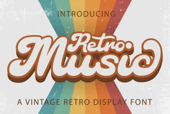 Retro Music: A Vintage Font for Timeless Designs