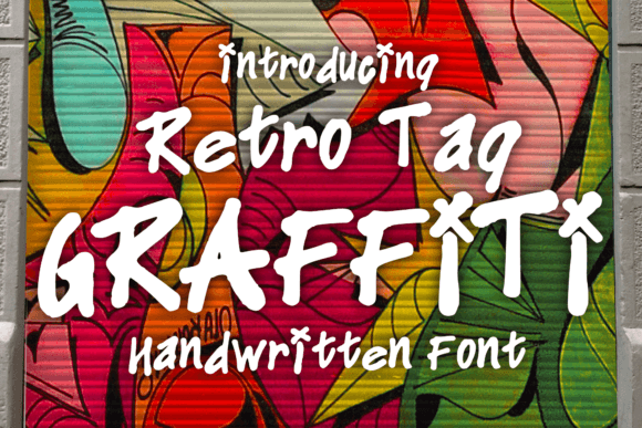 Retro Tag Graffiti: A Font for Bold Visual Impact