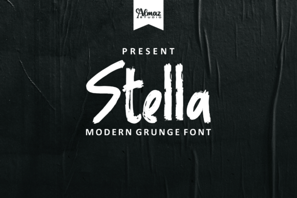 Stella: A Modern Brush Font for Bold Design