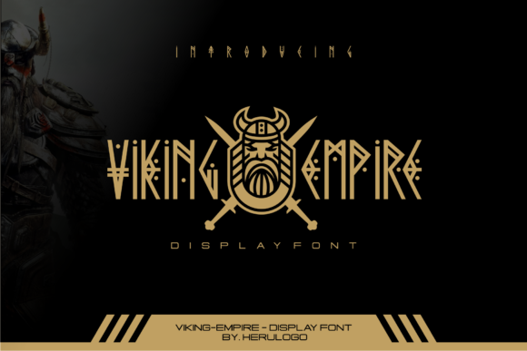 Viking Empire: A Bold Typeface for Powerful Design