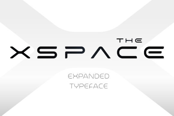 X-Space: The Futuristic Display Font for Modern Design